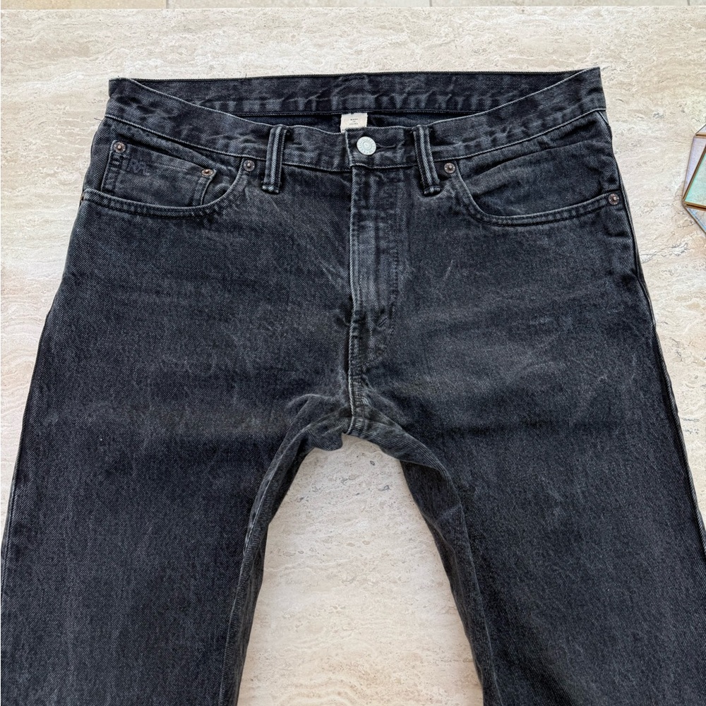 RRL Slim Narrow Vintage Black Wash!